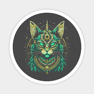 The Cat Goddess Bastet Magnet